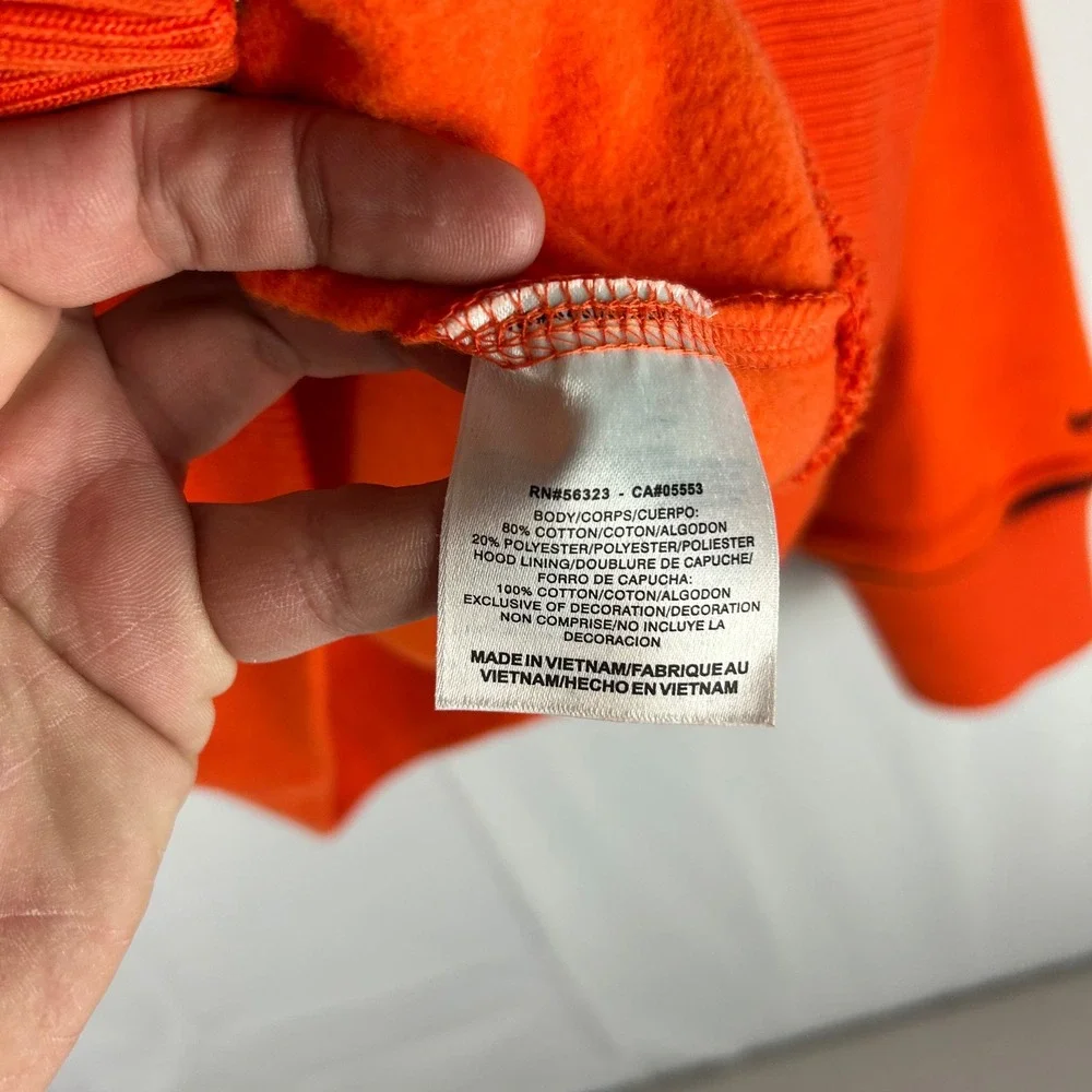 Nike Oklahoma State Cowboys OSU Full Zip Hoodie Youth XL 16-18 Orange 19114X-OC4